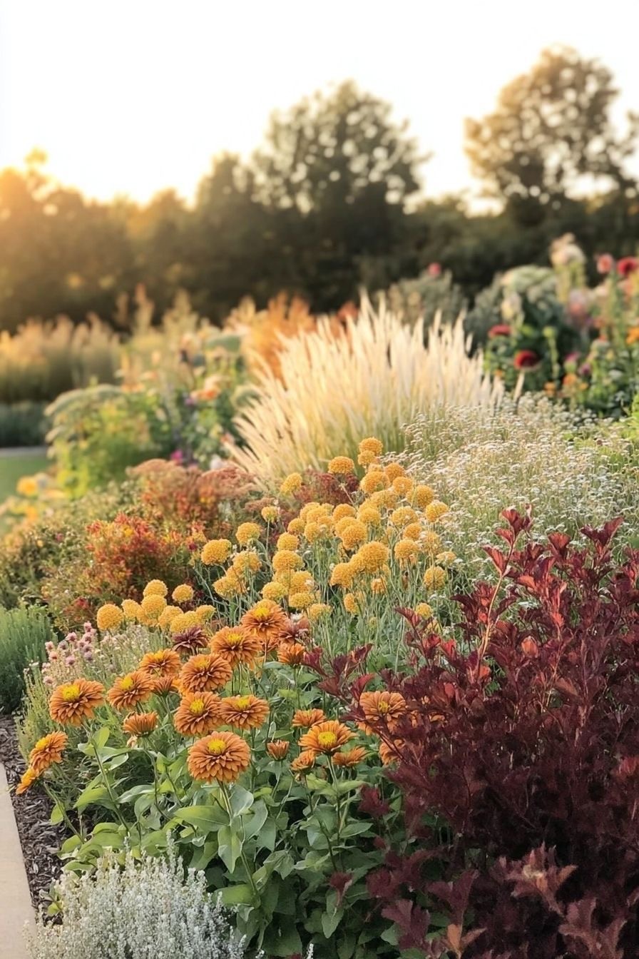 Cottage garden planting plan