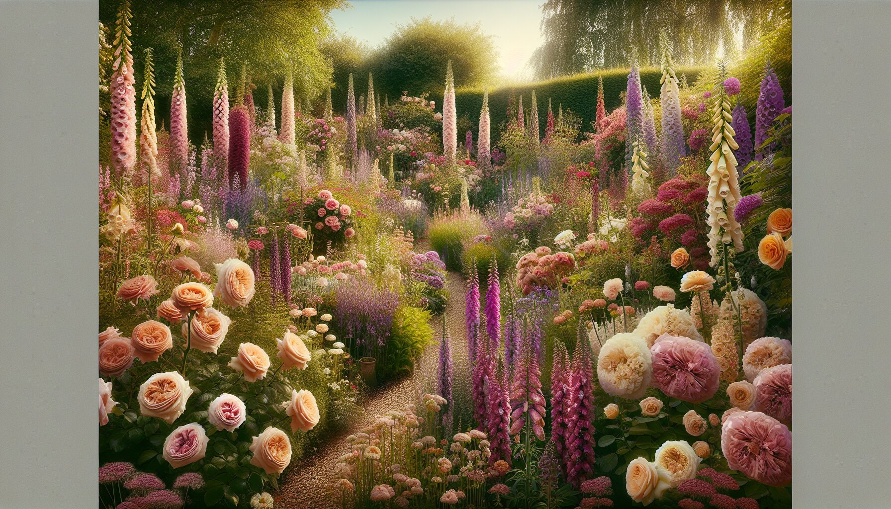 Cottage garden style