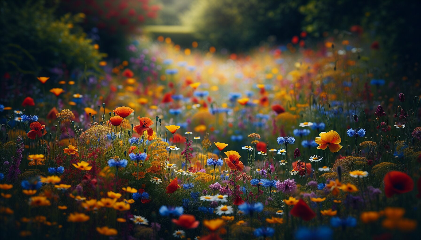 Wildflower meadow style